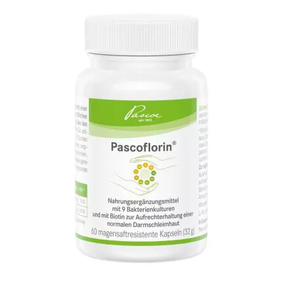 PASCOFLORIN magensaftresistente Kapseln, 60 St