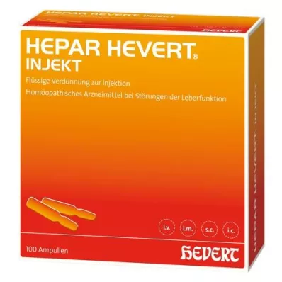 HEPAR HEVERT injekt Ampullen, 100X2 ml