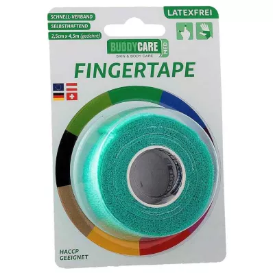 Buddycare Fingertape latexfrei grün, 1 St