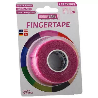 FINGERTAPE latexfrei BUDDYCARE MED pink, 1 St