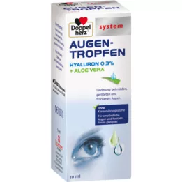 DOPPELHERZ Augen-Tropfen Hyaluron 0,3% system, 10 ml