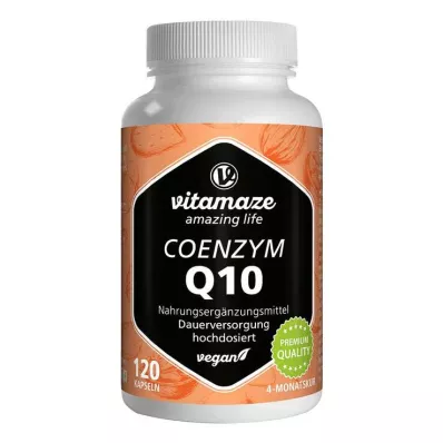 Coenzym Q10 200 mg vegan Kapseln, 120 St