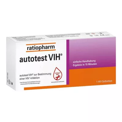 Autotest VIH HIV-Selbsttest ratiopharm, 1 St