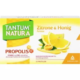 TANTUM NATURA Propolis mit Zitrone &amp; Honig Aroma, 15 St