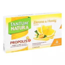TANTUM NATURA Propolis mit Zitrone &amp; Honig Aroma, 15 St