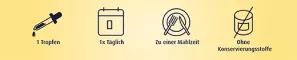 Instructions for use for Vitamin D3 Tropfen 1.000 I.E. 2100 Trop.ZeinPharma, 50 ml - 2