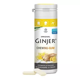 Ingwer Ginjer Kaugummi Zitrone, 30 g