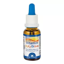 Vitamin D3K2 Öl forte Dr. Jacob`s Tropfen, 20 ml