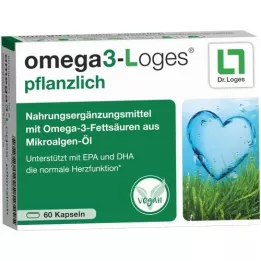 OMEGA3-Loges pflanzlich Kapseln, 60 St
