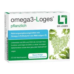 OMEGA3-Loges pflanzlich Kapseln, 60 St
