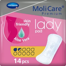 MOLICARE Premium lady pad 1,5 Tropfen, 14 St