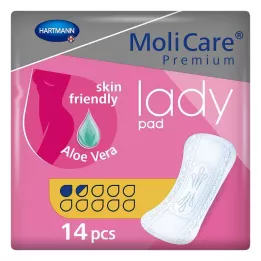 MOLICARE Premium lady pad 1,5 Tropfen, 14 St