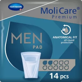 MOLICARE Premium MEN Pad 2 Tropfen, 14 St