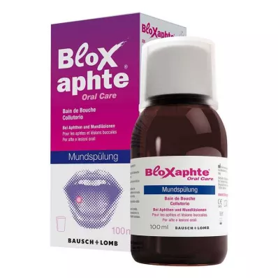 BloXaphte® Oral Care Mundspülung bei Aphthen und Verletzungen im Mund, 100 ml