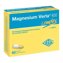 MAGNESIUM VERLA 400 Kapseln, 60 St