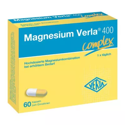 Magnesium Verla 400 Kapseln, 60 St Magnesium Verla 400 Kapseln, 60 St