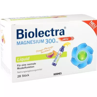 BIOLECTRA Magnesium 300 mg Liquid, 28 St