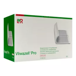 VLIWAZELL Pro superabsorb.Kompr.steril 20x40 cm, 10 St