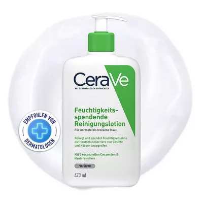 CERAVE feuchtigkeitsspendende Reinigungslotion, 473 ml