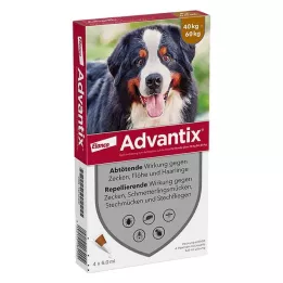 ADVANTIX Spot-on Lsg.z.Auftr.a.d.H.f.Hund 40-60 kg, 4X6.0 ml