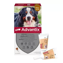 ADVANTIX Spot-on Lsg.z.Auftr.a.d.H.f.Hund 40-60 kg, 4X6.0 ml