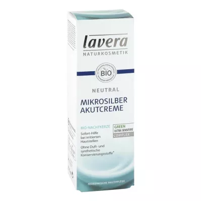Lavera Neutral Akutcreme mit Mikrosilber, 75 ml