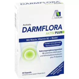 DARMFLORA Aktiv Plus 100 Mrd.Bakterien+7 Vitamine, 40 St