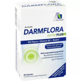 DARMFLORA Aktiv Plus 100 Mrd.Bakterien+7 Vitamine, 80 St