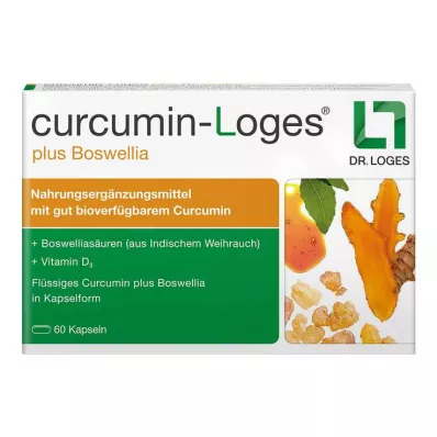 Curcumin-Loges plus Boswellia Kapseln, 60 St