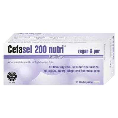 Cefasel 200 nutri Selen-Caps, 60 St