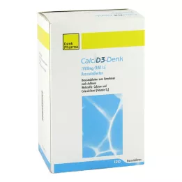 Calci D3-Denk 1.000 mg / 880 I.E. Brausetabletten, 120 St