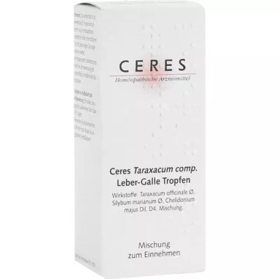 CERES Taraxacum comp.Leber-Galle Tropfen, 20 ml