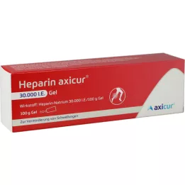 HEPARIN AXICUR 30.000 I.E. Gel, 100 g