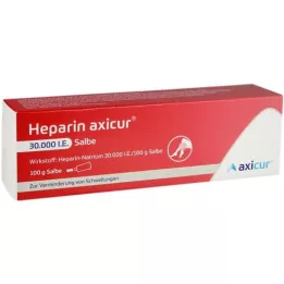 HEPARIN AXICUR 30.000 I.E. Salbe, 100 g