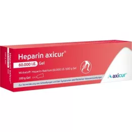 HEPARIN AXICUR 60.000 I.E. Gel, 100 g