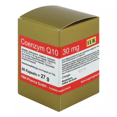 COENZYM Q10 30 mg Kapseln, 60 St