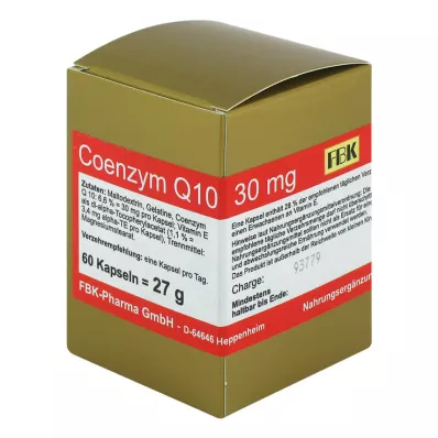Coenzym Q10 30 mg Kapseln, 60 St