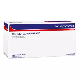 HANSAPOR steril Wundverband 10x20 cm, 25 St