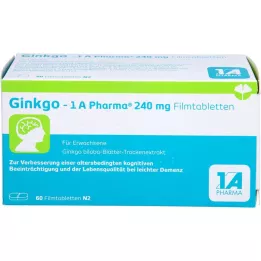 GINKGO-1A Pharma 240 mg Filmtabletten, 60 St