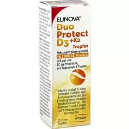 EUNOVA DuoProtect D3+K2 1000 I.E./50 μg Tropfen, 11.5 ml