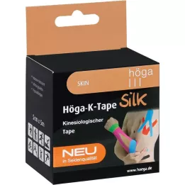 HÖGA-K-TAPE Silk 5 cmx5 m l.fr.skin kinesiol.Tape, 1 St