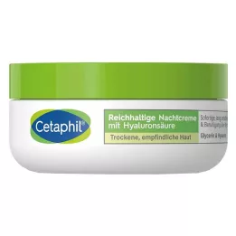 CETAPHIL reichhaltige Nachtcreme mit Hyaluronsäure, 48 g