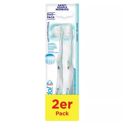 Meridol Zahnbürste sanft Doppelpack, 2 St