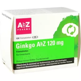 GINKGO AbZ 120 mg Filmtabletten, 120 St