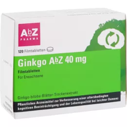 GINKGO AbZ 40 mg Filmtabletten, 120 St