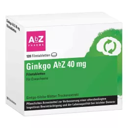GINKGO AbZ 40 mg Filmtabletten, 120 St
