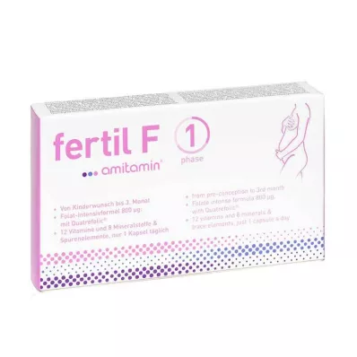 Amitamin fertil F phase 1 Kapseln, 30 St