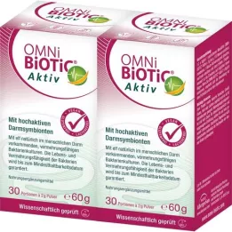 OMNI BiOTiC aktiv Pulver, 2X60 g