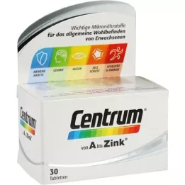 CENTRUM A-Zink Tabletten, 30 St