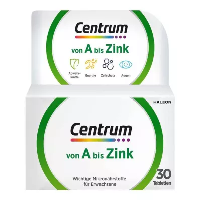 Centrum A-Zink Tabletten, 30 St